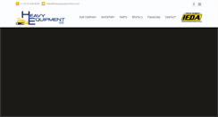 Desktop Screenshot of heavyequipmentco.com